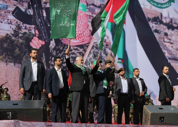 HAMAS'IN KURULU�UNUN 30. YILD�N�M� KUTLAMALARI