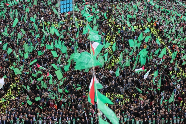 HAMAS'IN KURULU�UNUN 30. YILD�N�M� KUTLAMALARI