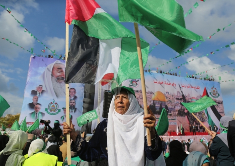 HAMAS'IN KURULU�UNUN 30. YILD�N�M� KUTLAMALARI