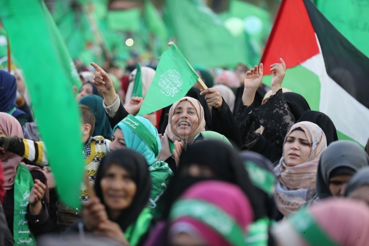 HAMAS'IN KURULU�UNUN 30. YILD�N�M� KUTLAMALARI
