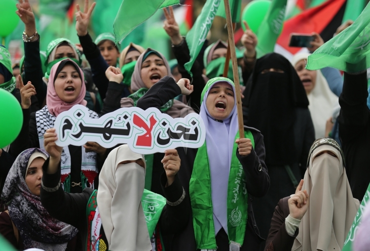 HAMAS'IN KURULU�UNUN 30. YILD�N�M� KUTLAMALARI